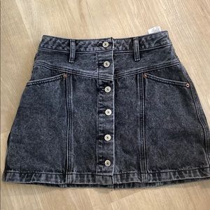 Abercrombie denim mini skirt